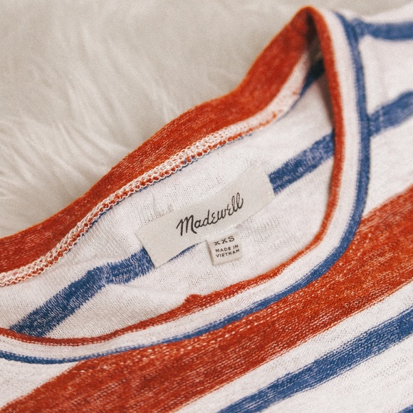 Striped Madewell Shirt - Picture 4 of 9